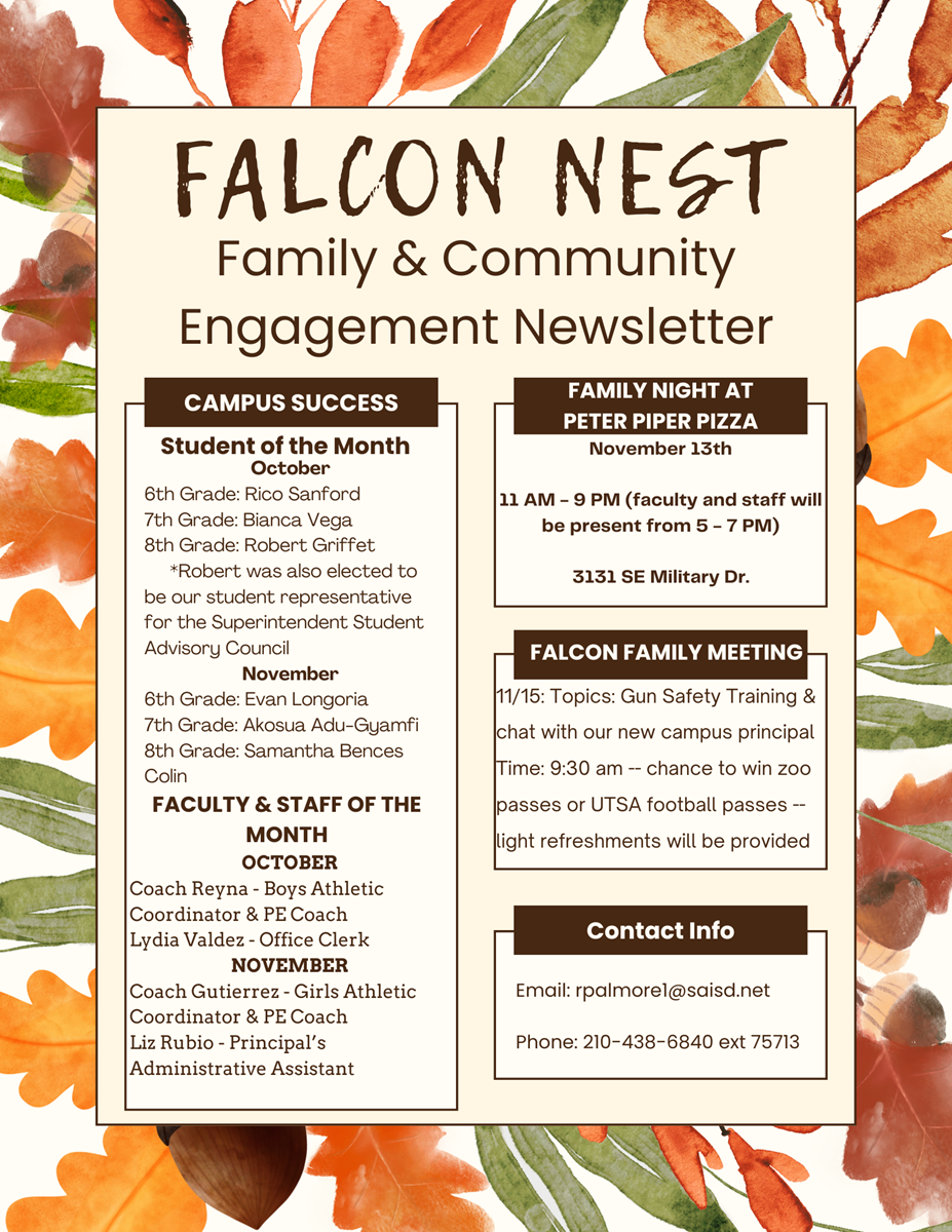 Nov Newsletter